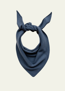  TBCo Merino Triangle Scarf in Navy