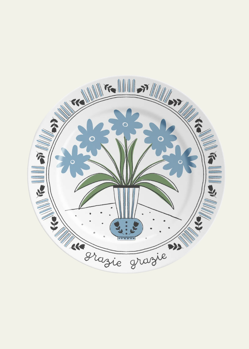 'Thank You Thank You' Decorative Wall Plate