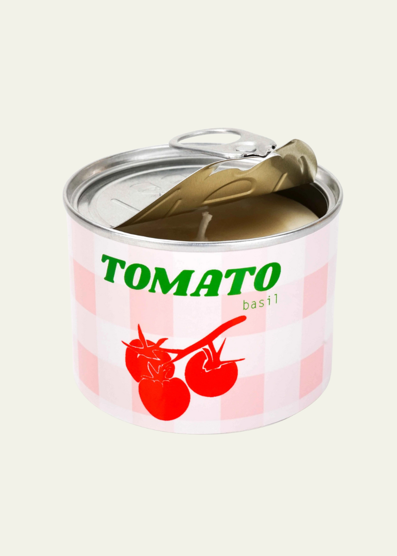 Tomato & Basil Scented Candle Tin