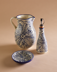 Ceramic Tapas Dish in Floral Blanca