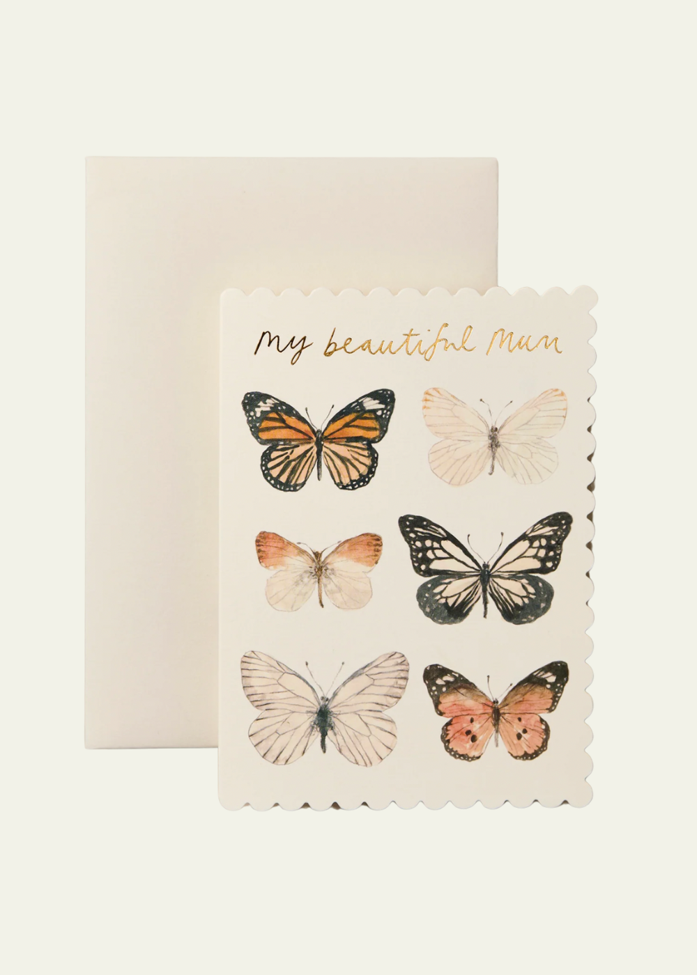 Wanderlust Paper Co. Butterfly &quot;My Beautiful Mum&quot; Card
