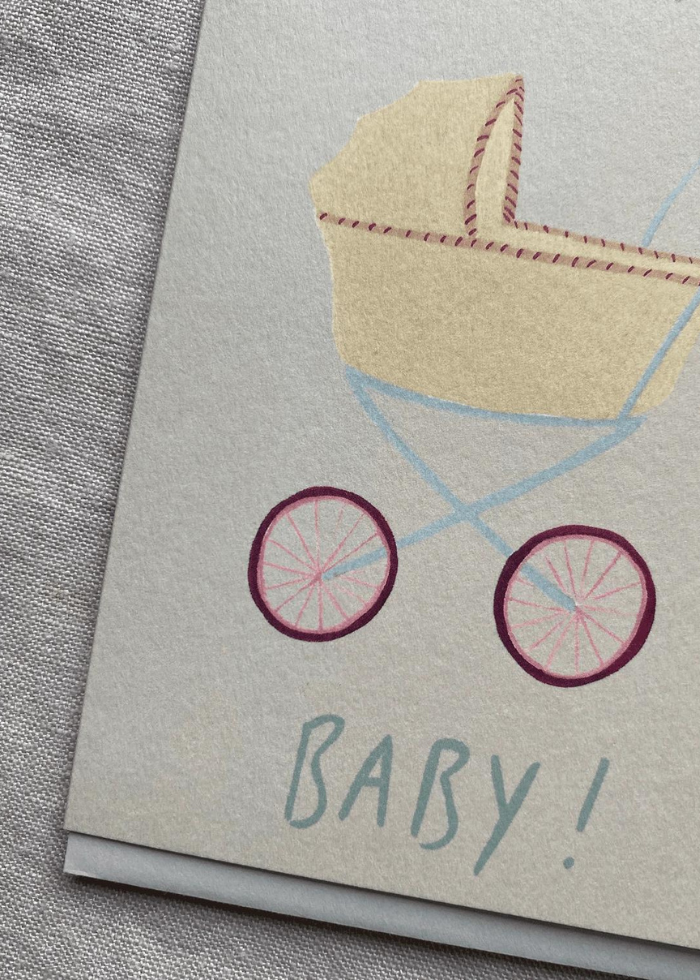 'Welcome Baby' Card