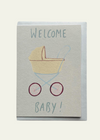 'Welcome Baby' Card