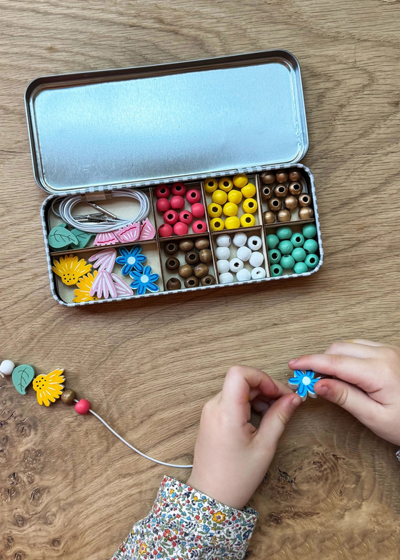 Wildflower Bracelet Making Kit | Kids Craft Set