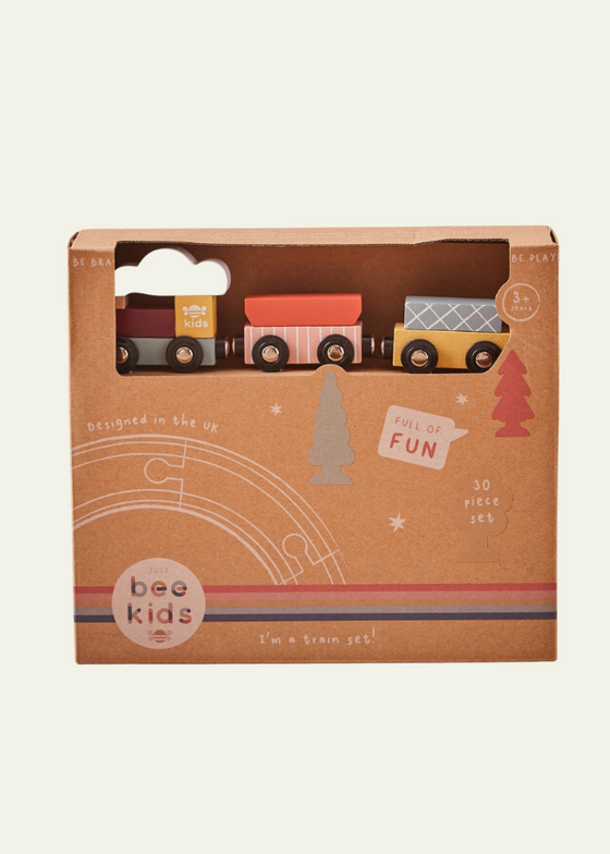 Wooden Kids Train Set (FSC)