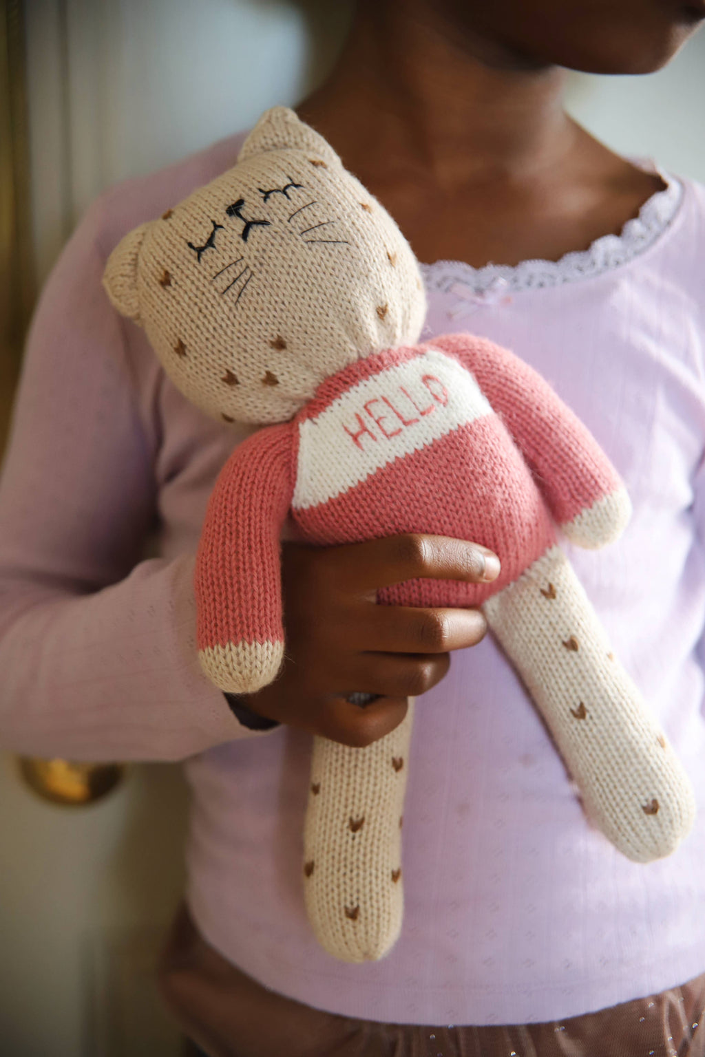 Sootie Limetree - Handmade Cheetah Cuddle Toy