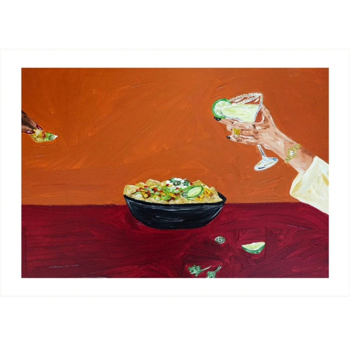 Beatriz Sanches - Sharing Nachos and Margaritas - A3