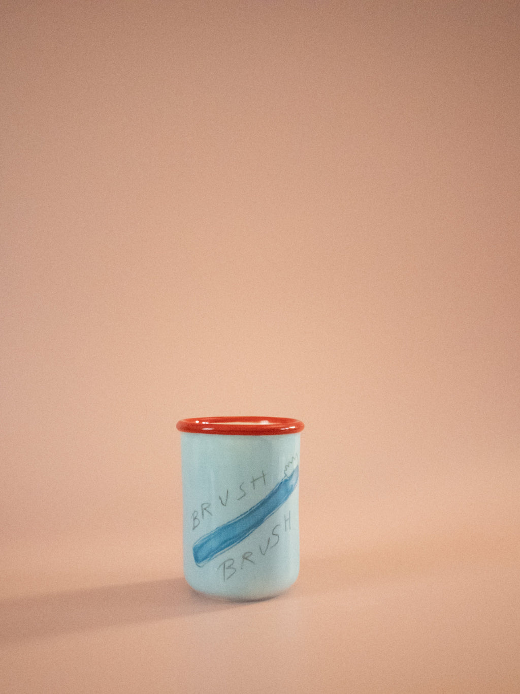 Tatiana Alida hand-painted Brush toothbrush cup