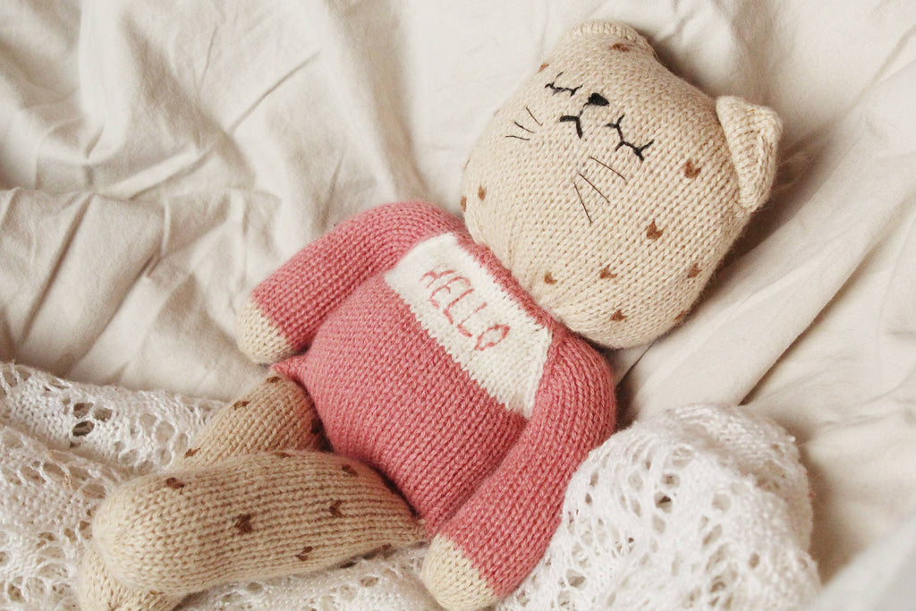 Sootie Limetree - Handmade Cheetah Cuddle Toy