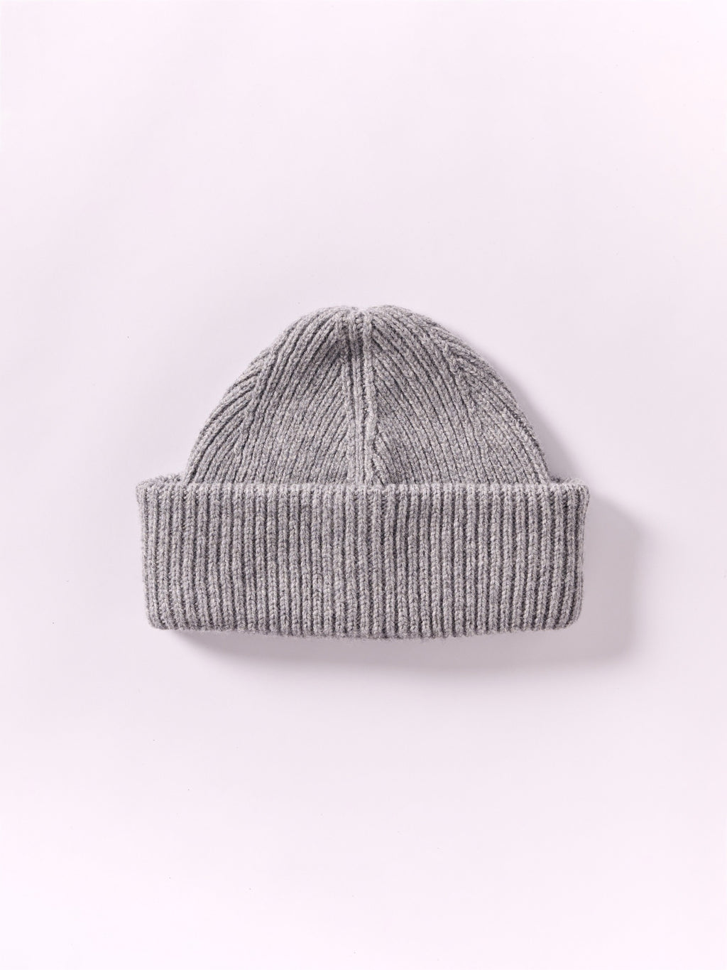 Cloimh - Soft Wool Chunky Beanie Hat - Flannel Grey