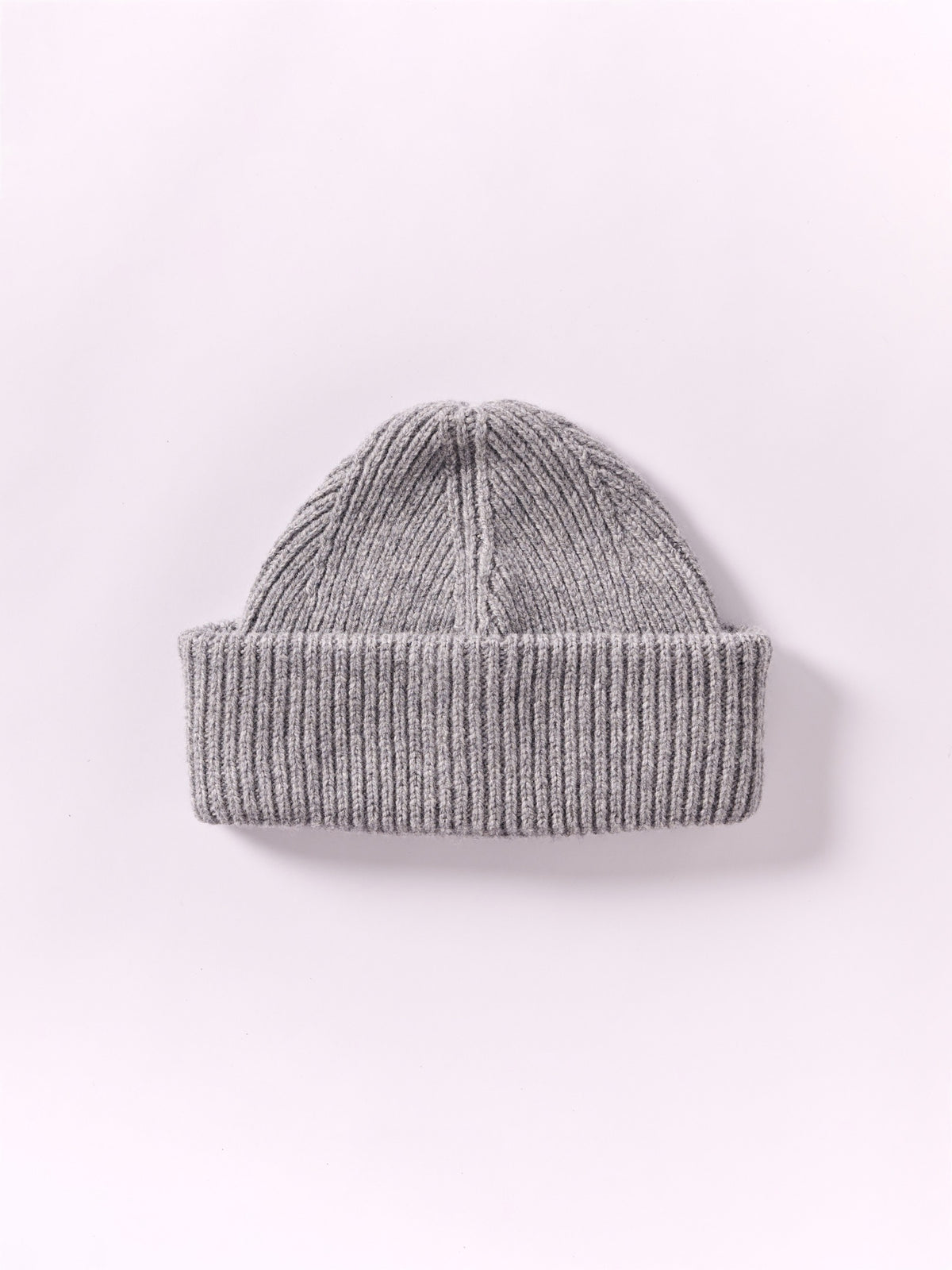 Cloimh - Soft Wool Chunky Beanie Hat - Flannel Grey
