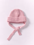 Cloimh - Wool Ear Flap Hat - Rose