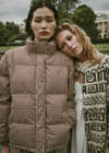 Damson Madder Jennifer Check Puffer