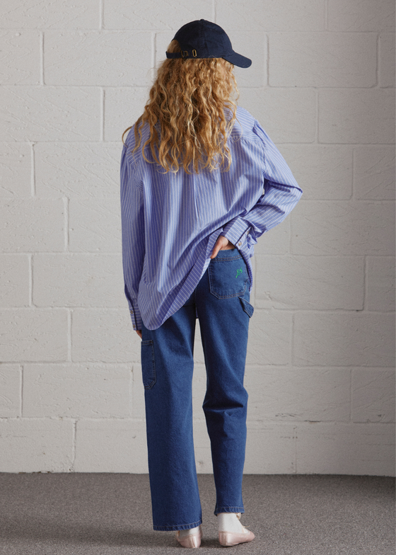 Damson Madder Kendall Ruffle Shirt