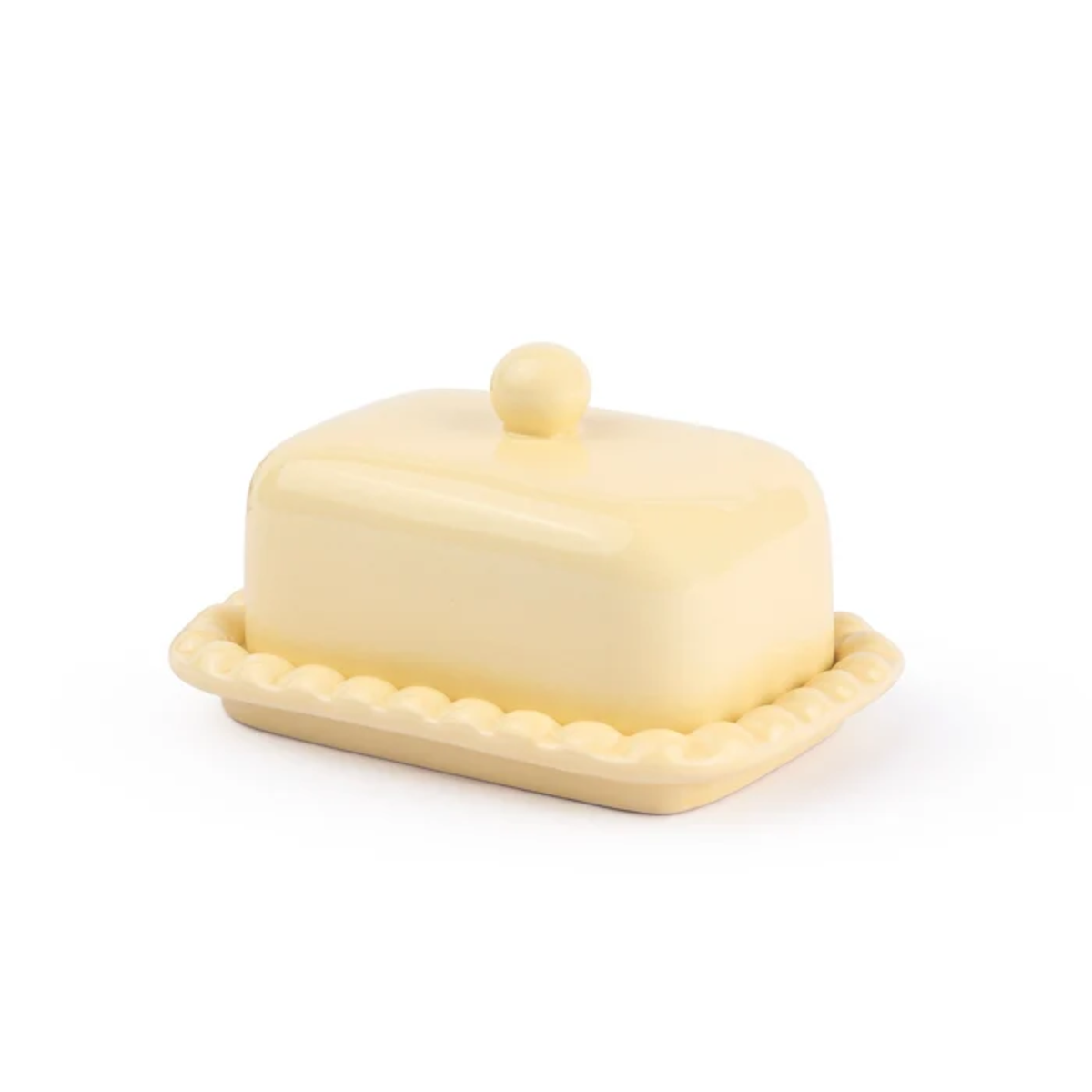 Denise - Butter Dish - Yellow