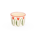 Denise - Fan Fan Cappuccino Cup - Red