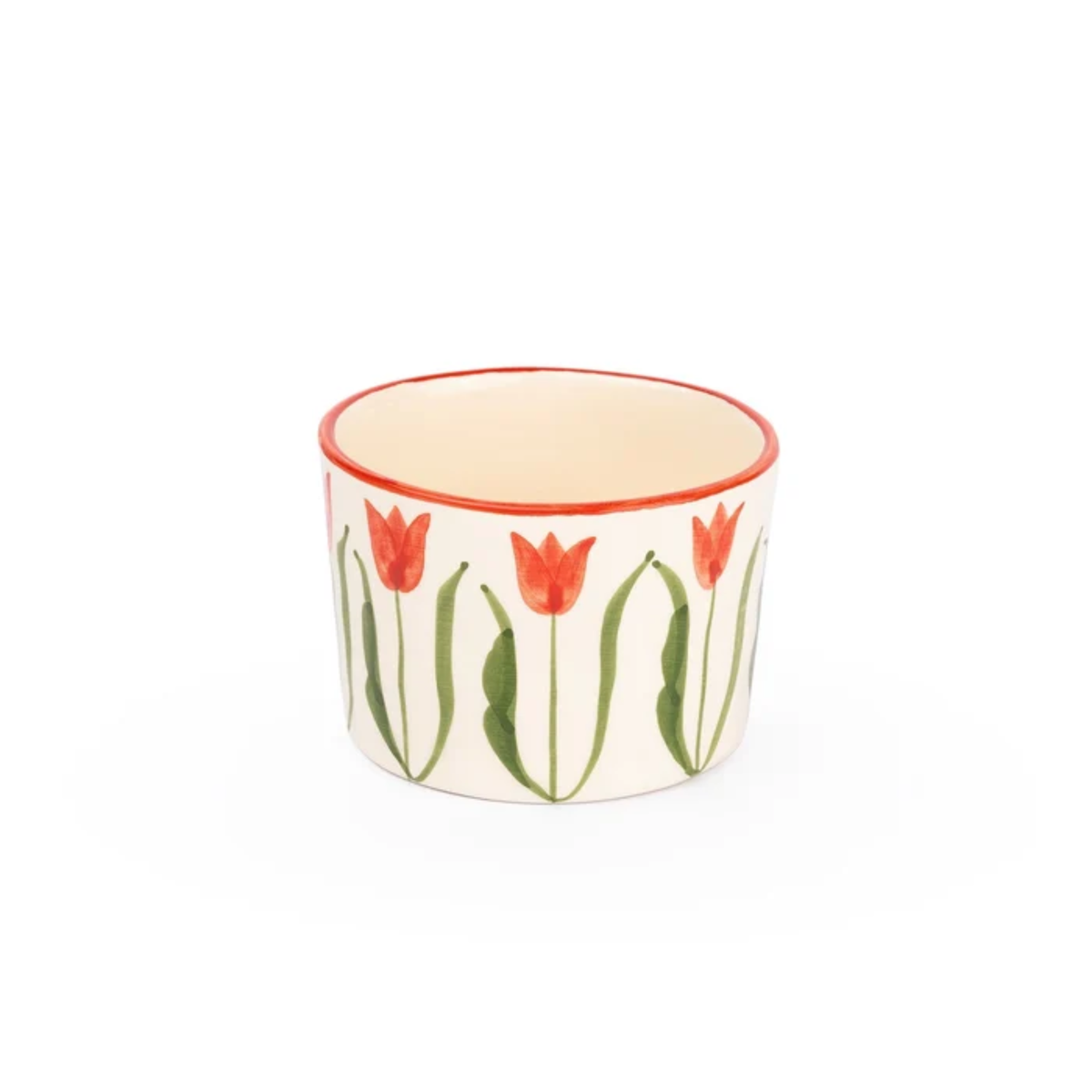 Denise - Fan Fan Cappuccino Cup - Red