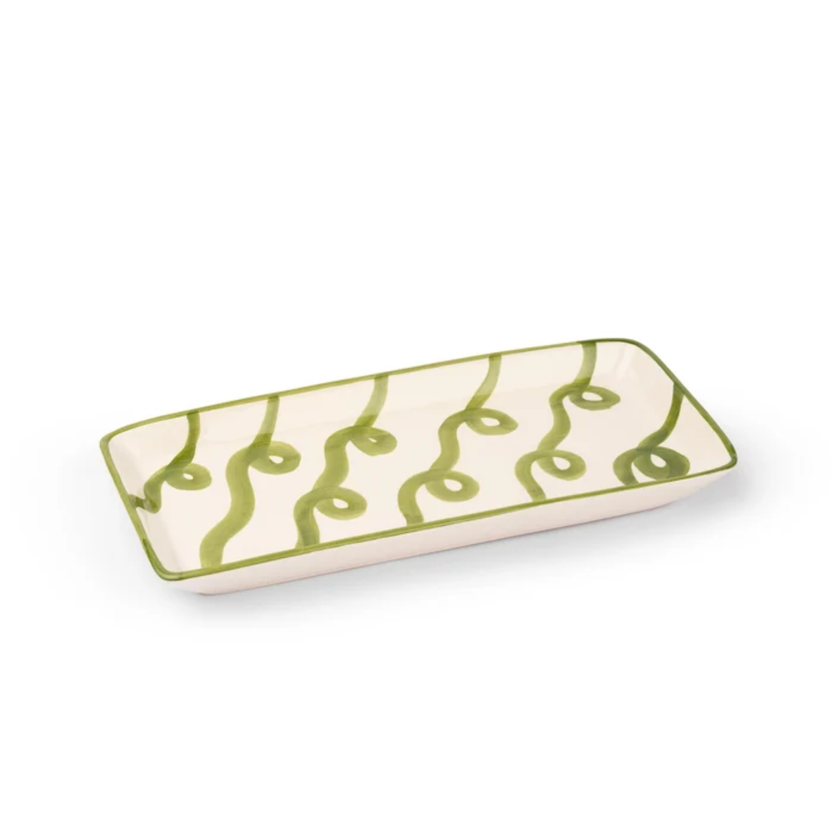 Denise - Olaf Tart Tray - Green