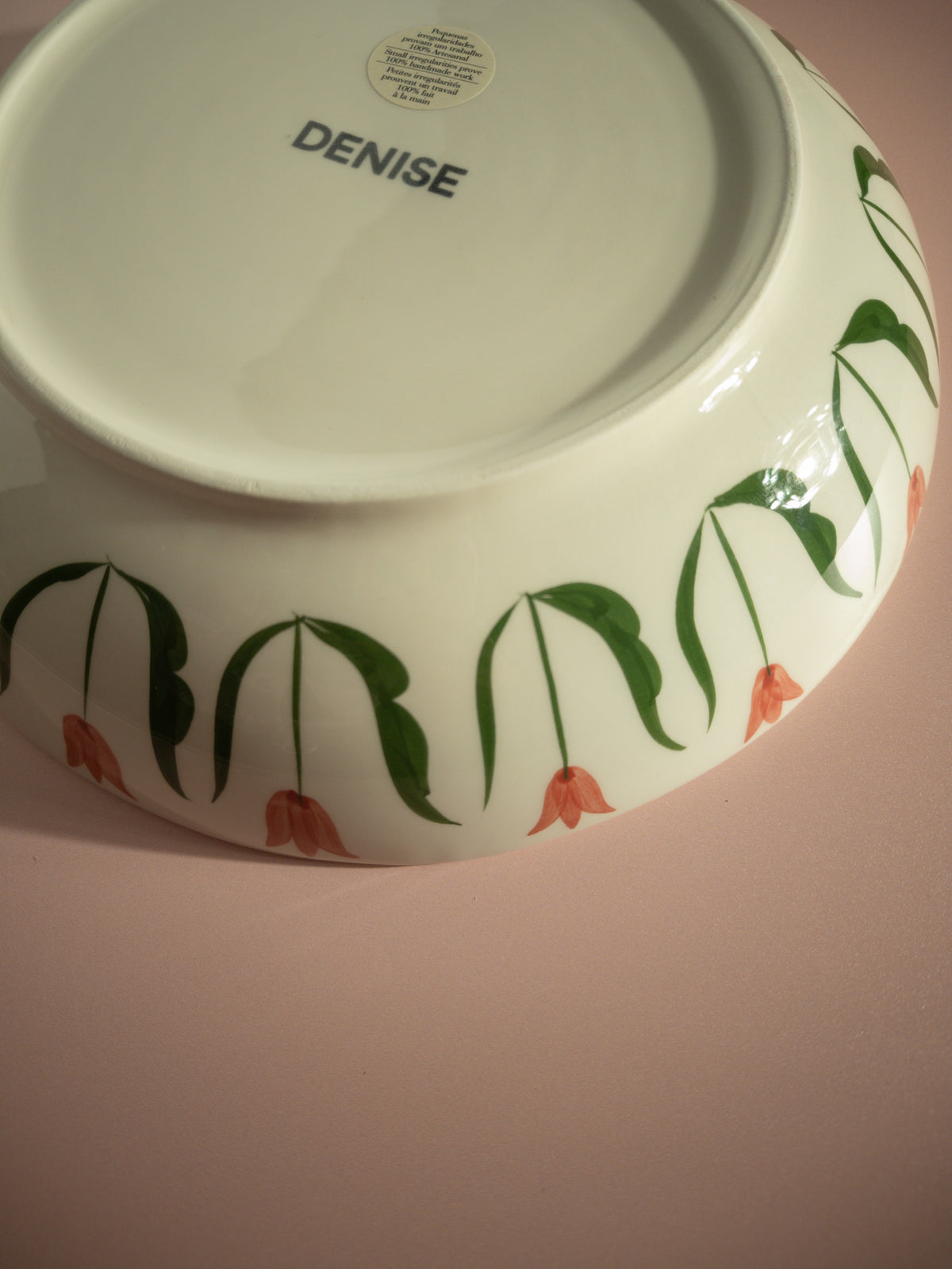 Denise - Fan Fan Serving Dish - Red
