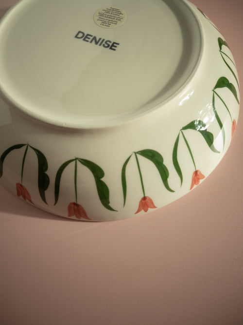 Denise - Fan Fan Serving Dish - Red
