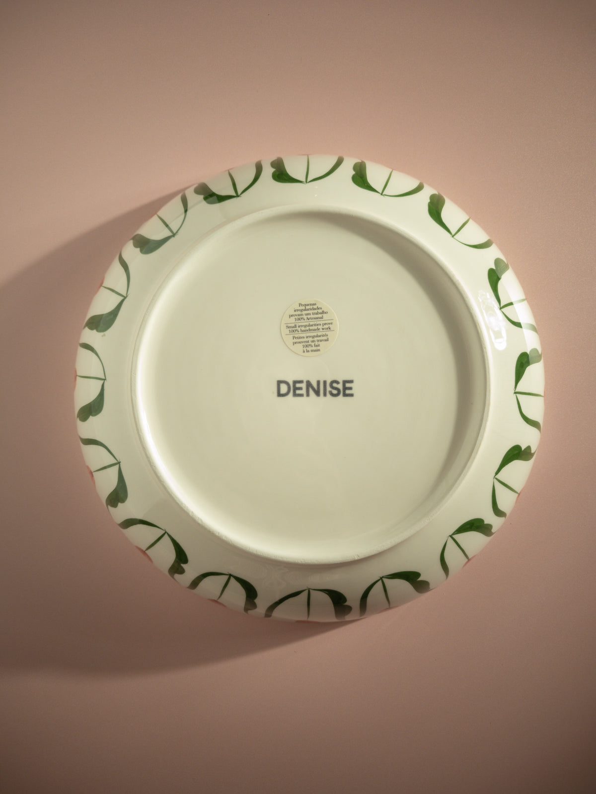 Denise - Fan Fan Serving Dish - Red