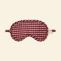 YONDER. - Organic Cotton Eye Mask - Gingham Sky