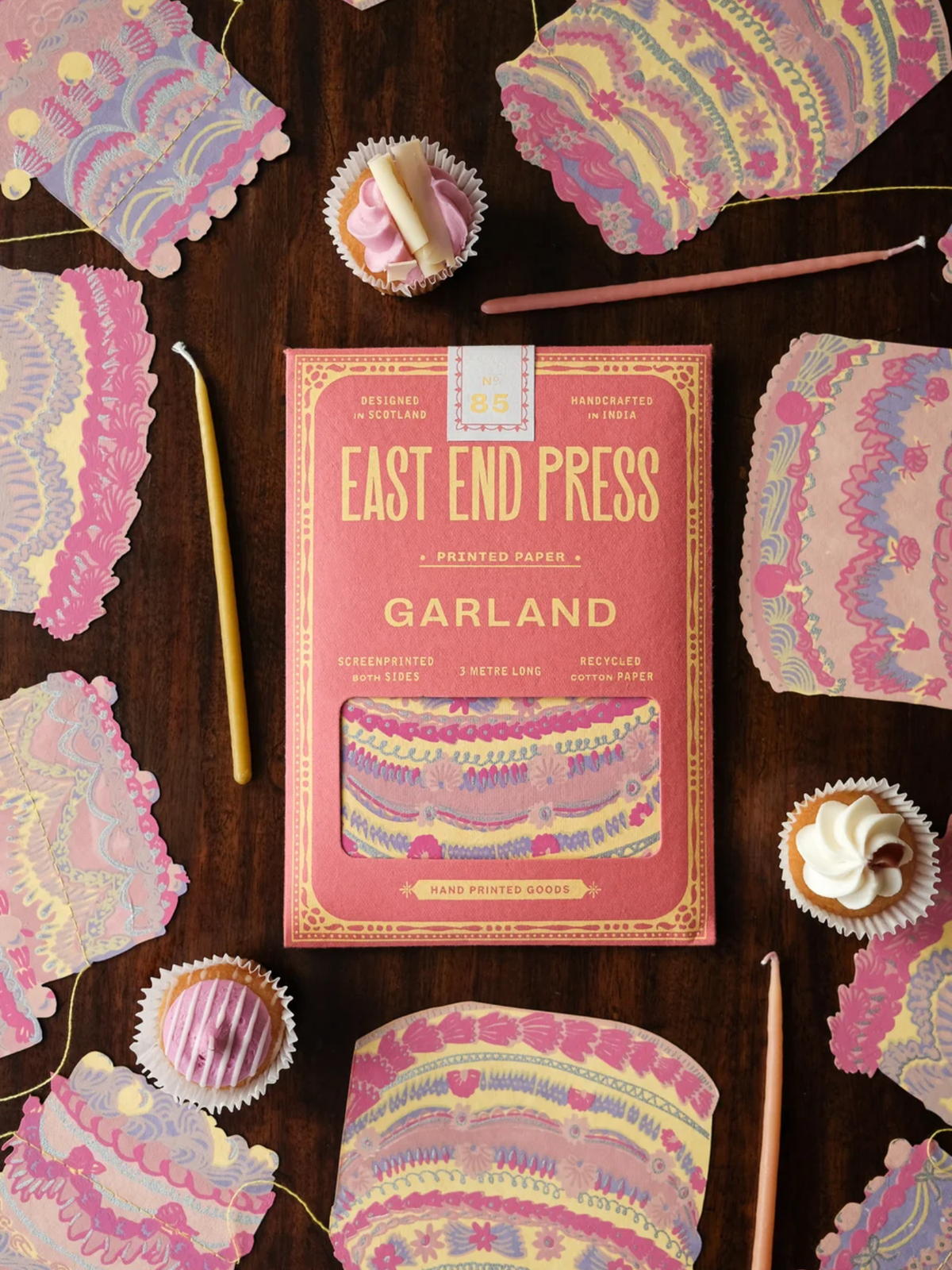 East End Press - Celebration Cakes Sewn Garland