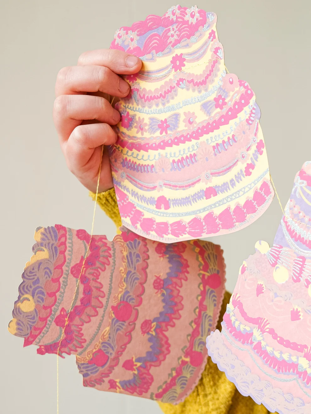 East End Press - Celebration Cakes Sewn Garland