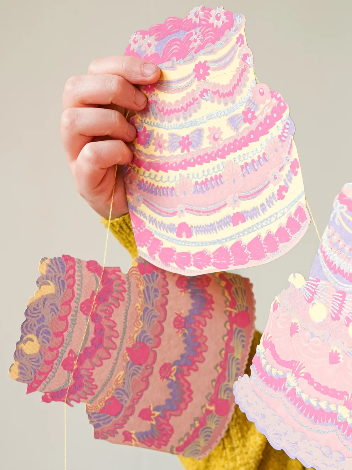 East End Press - Celebration Cakes Sewn Garland