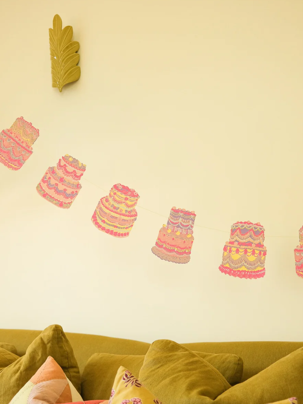 East End Press - Celebration Cakes Sewn Garland