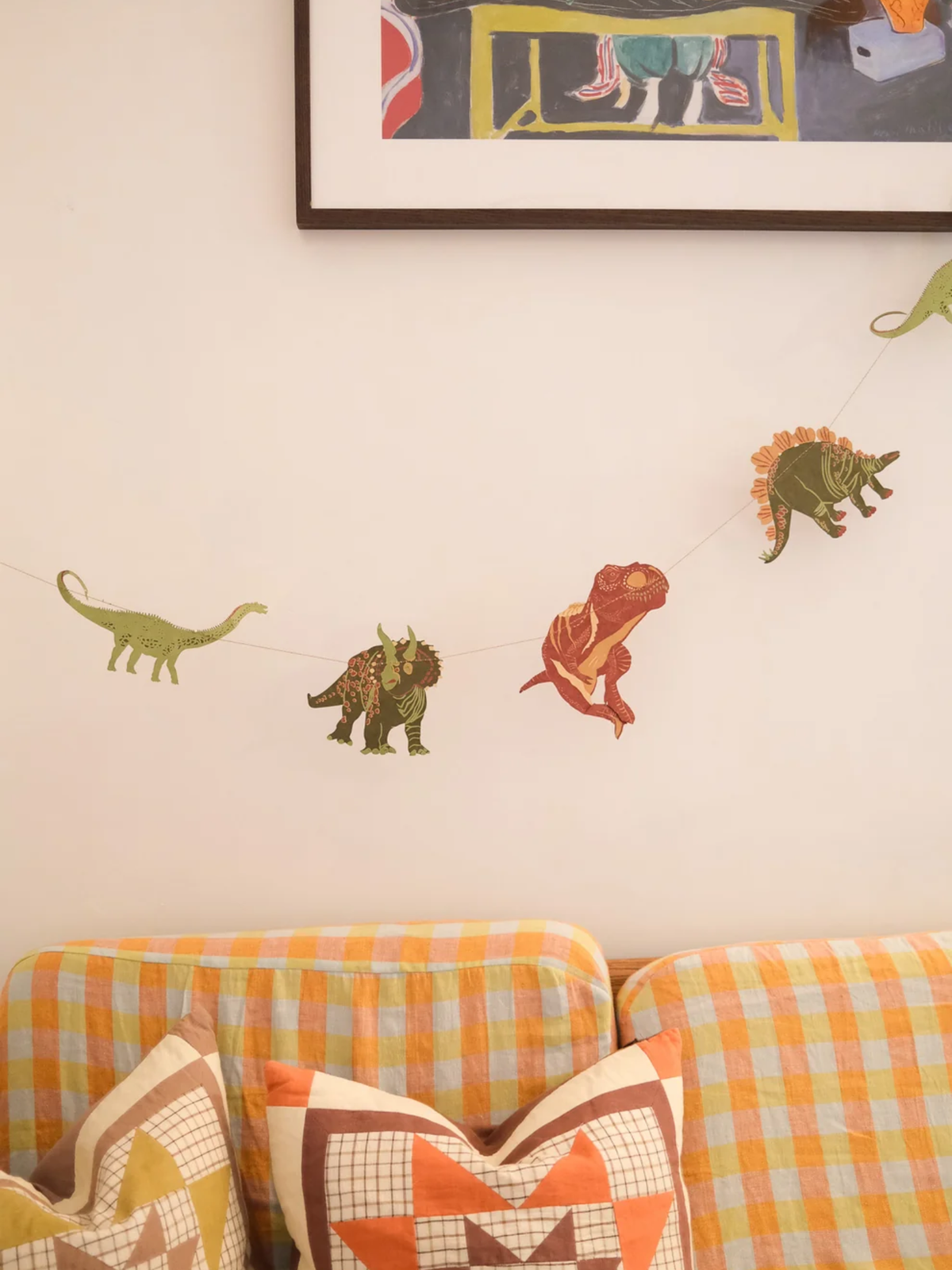 East End Press - Dinosaurs Sewn Garland