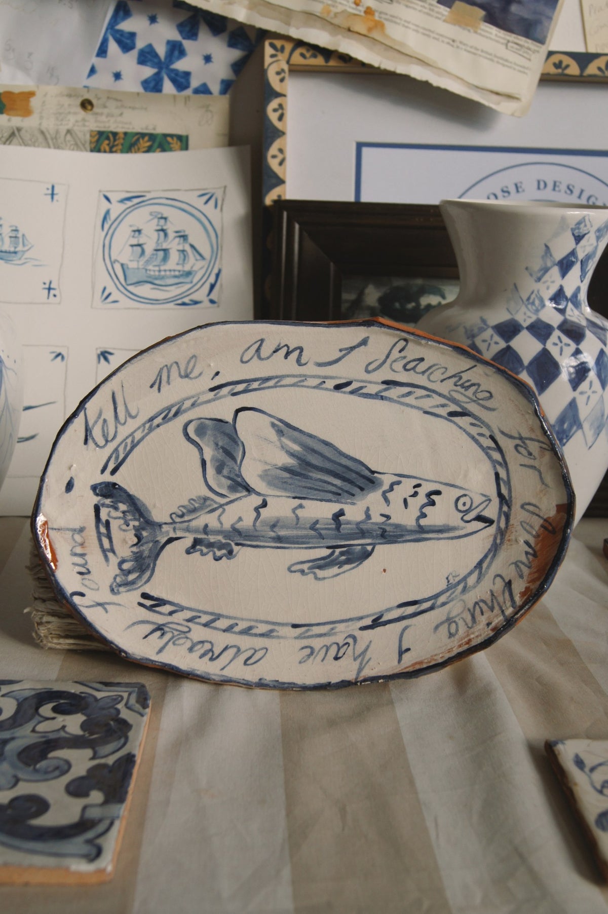 Eloise Rose - Flying Fish Platter