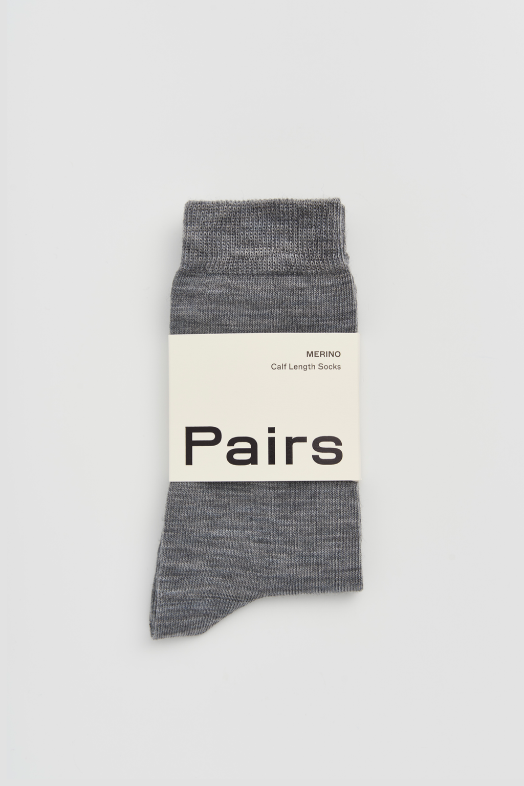 Pairs Socks - Merino Socks - Correct Grey