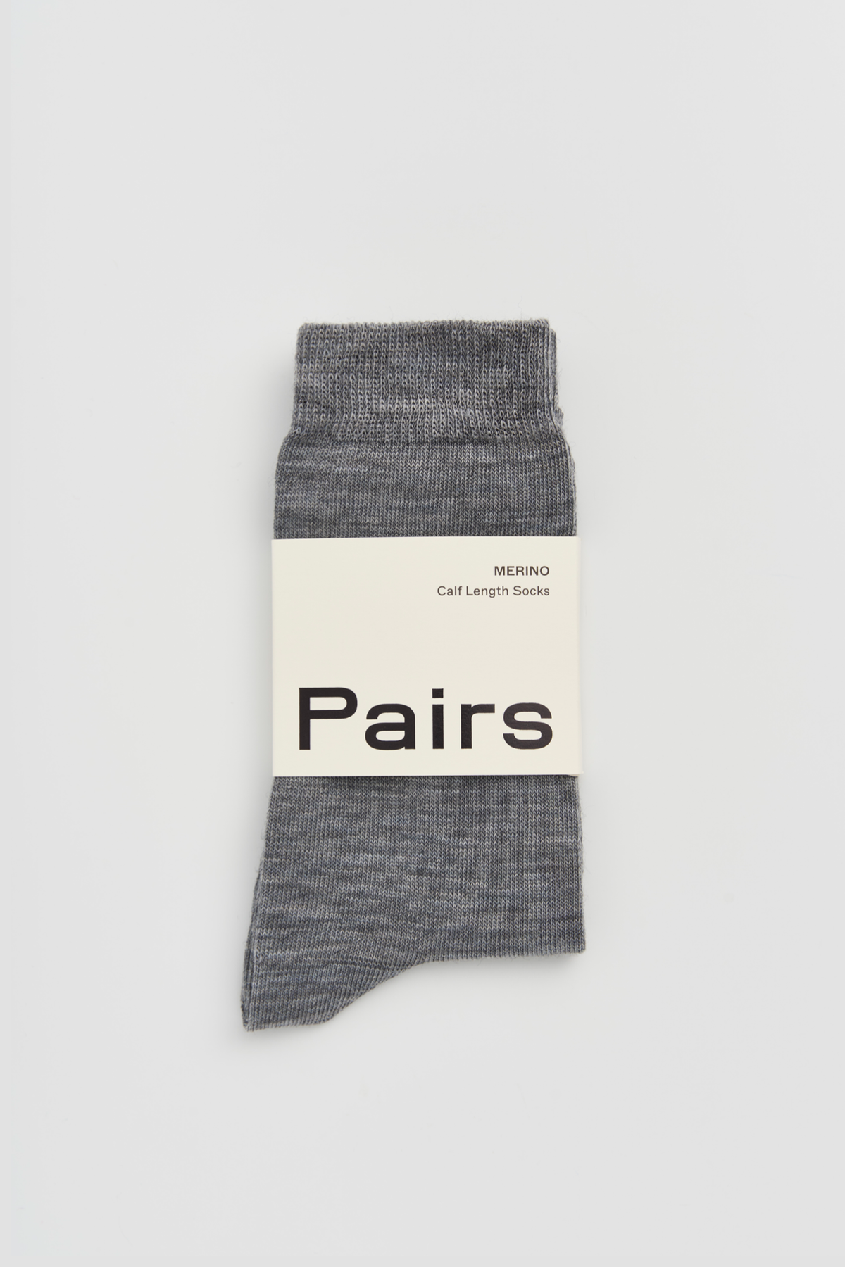 Pairs Socks - Merino Socks - Correct Grey