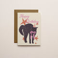 Molly Stredwick - A6 Greeting Card – Birthday Cat