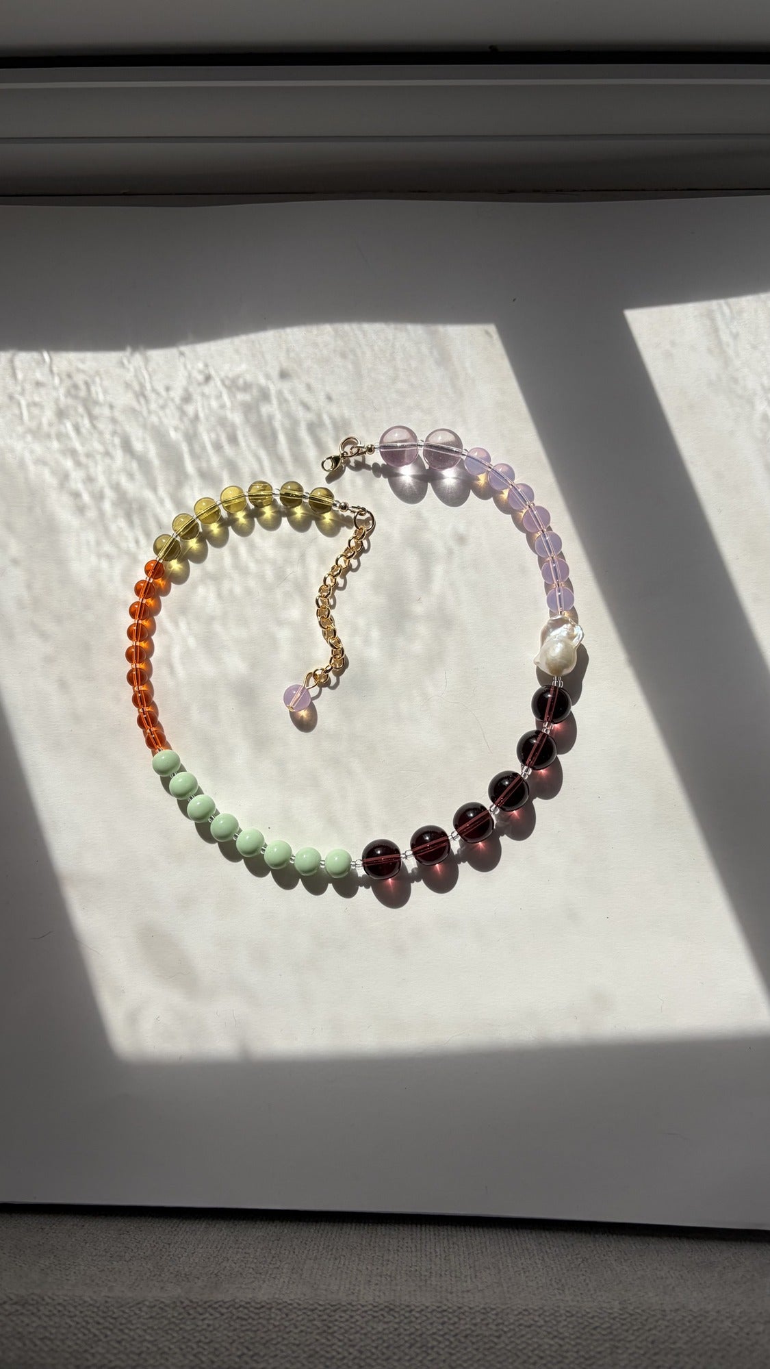 Hattie Buzzard - Palette Necklace - Wildflower