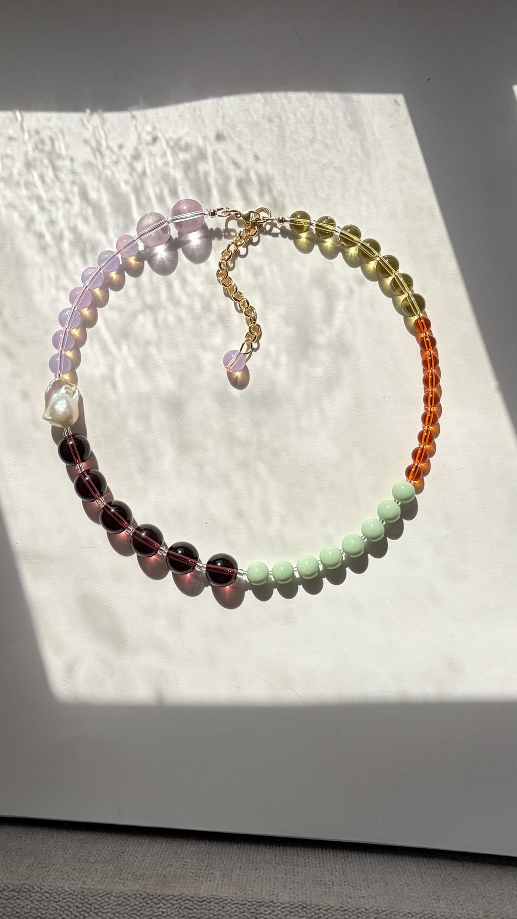 Hattie Buzzard - Palette Necklace - Wildflower