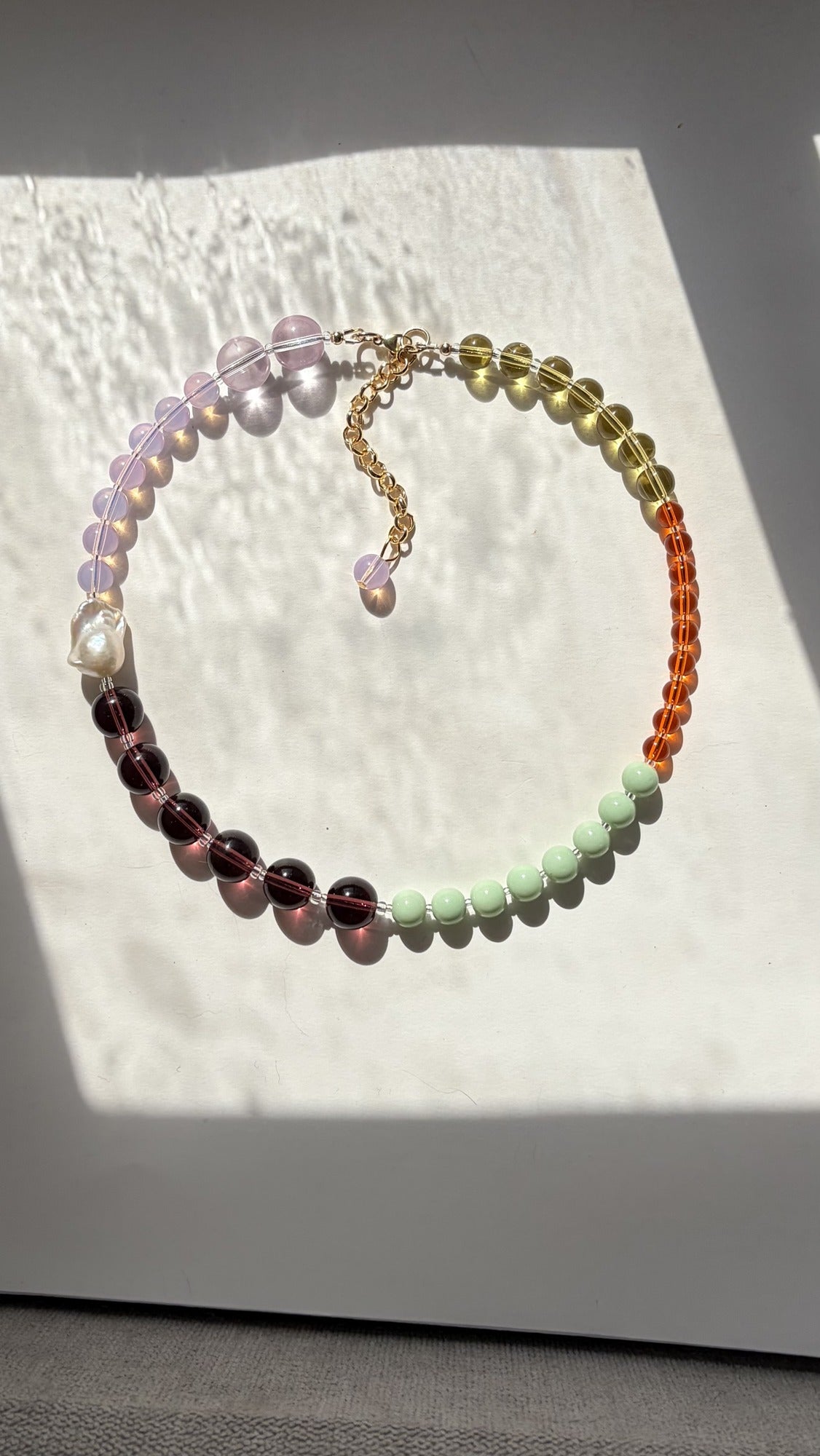 Hattie Buzzard - Palette Necklace - Wildflower