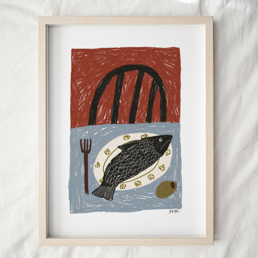 Jazmine Joye - Fish for One - A3
