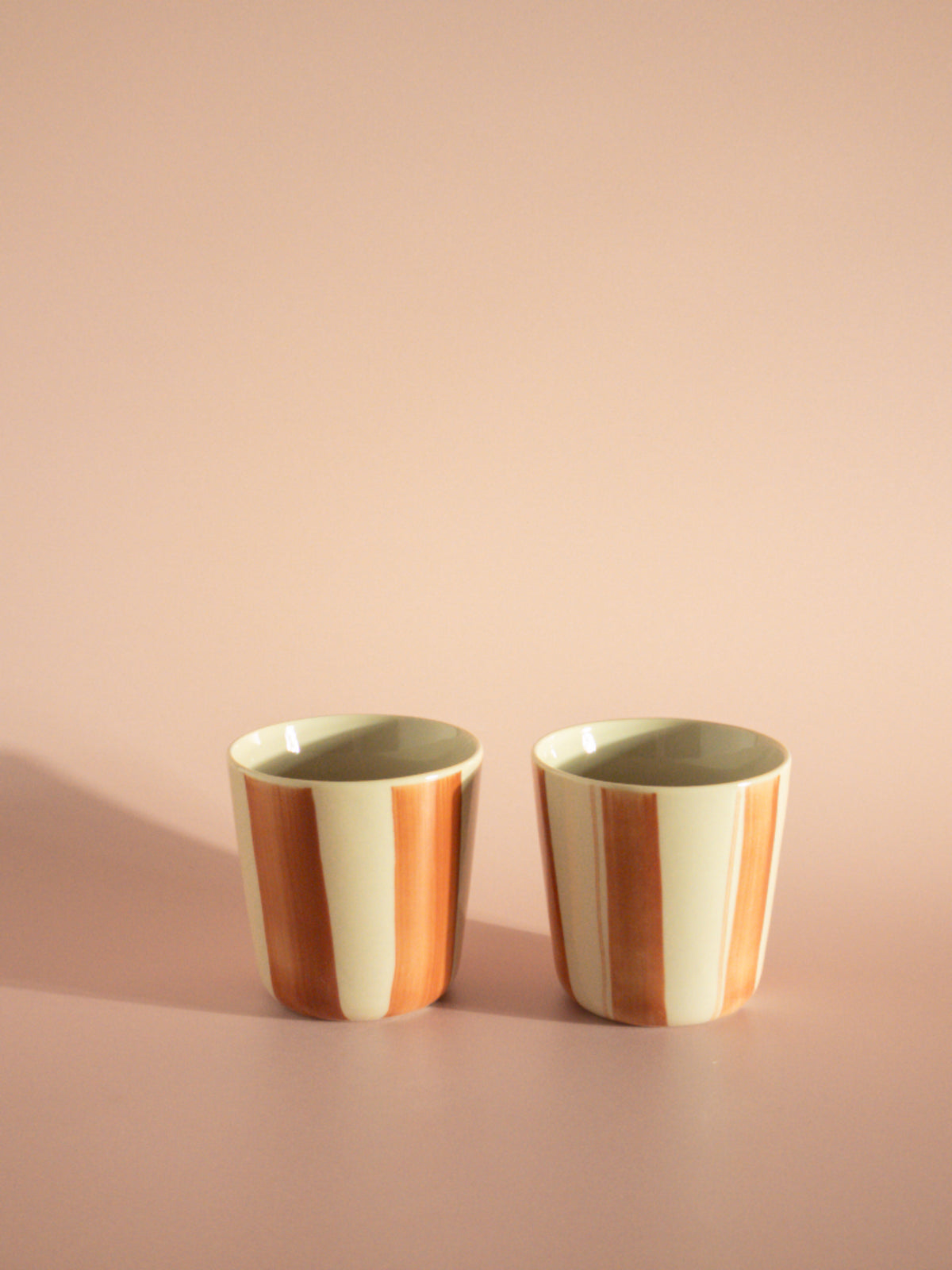 Kindred Mugs - Cornflower Beaker - Brushed Berry Red - Small (Set of 2)