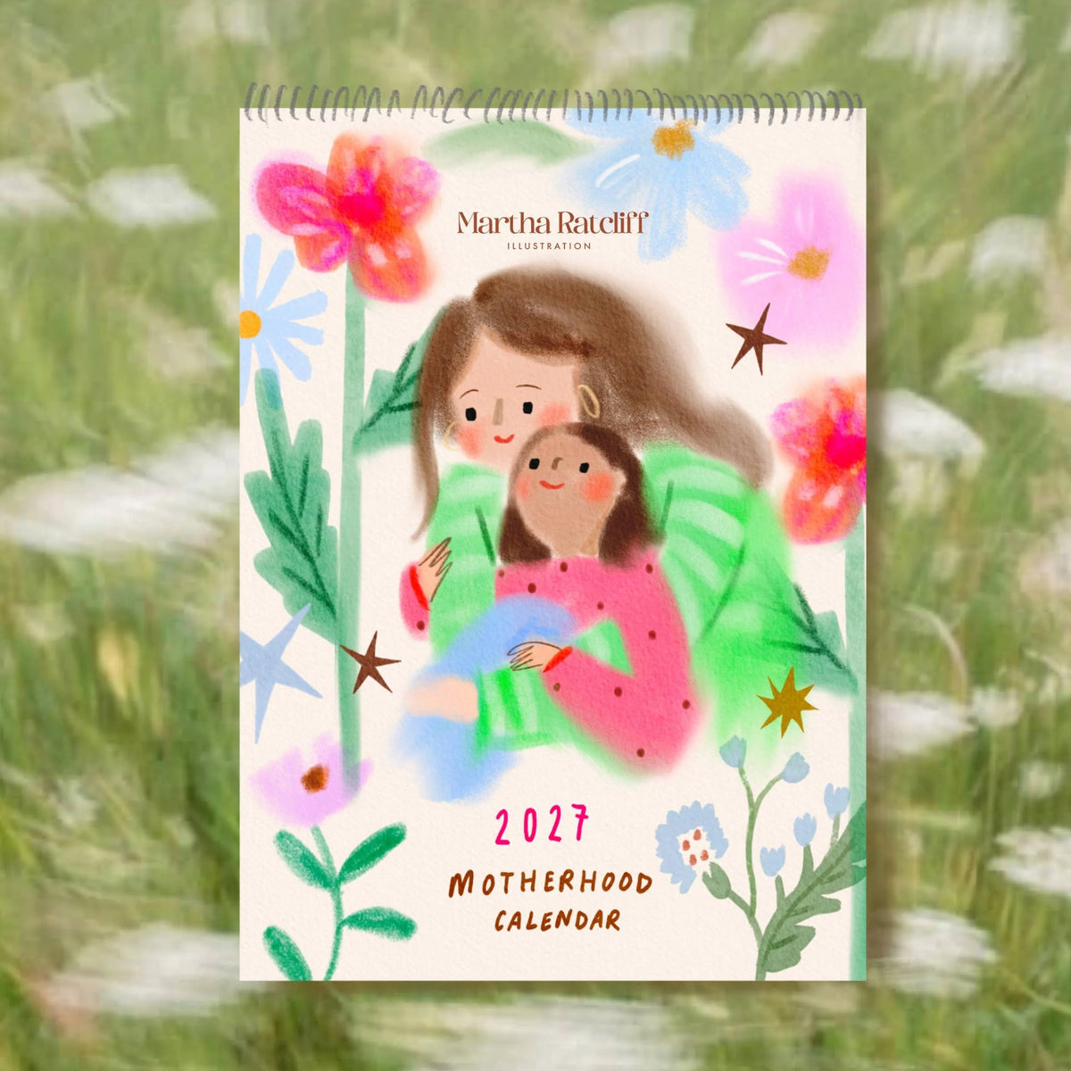 Martha Ratcliff 2027 Motherhood Calendar cover