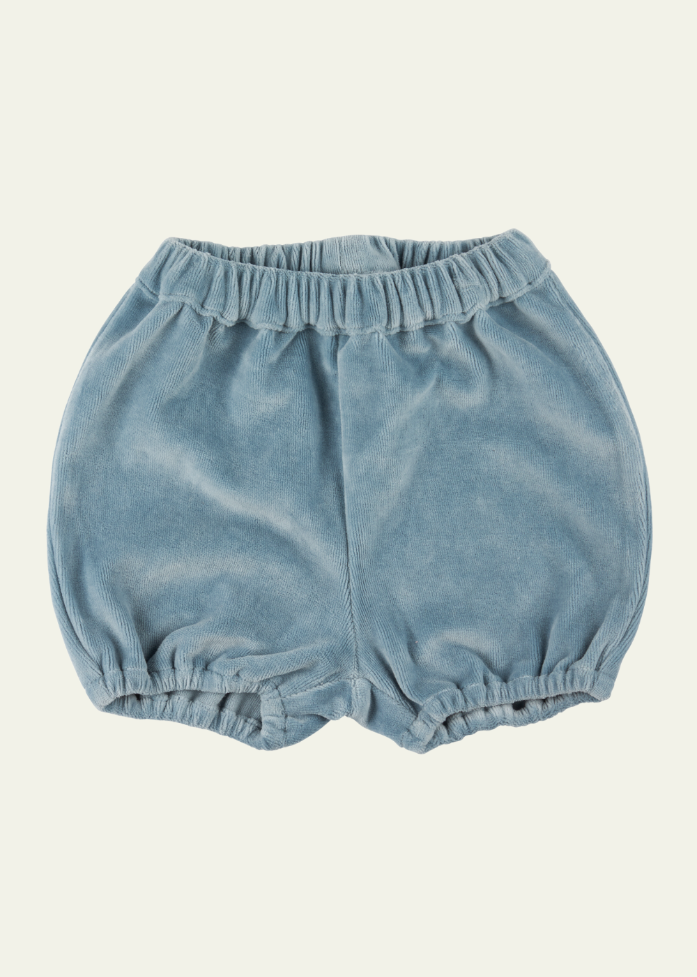 Pigeon Organics Velour Bloomers in Powder Blue