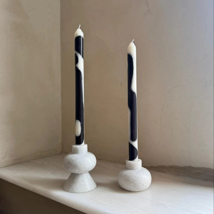 Pygmalion London - Dinner Candles - Marble