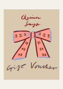  quinn says gift voucher gift card