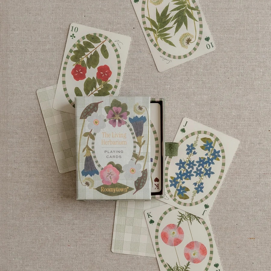 Roomytown - The Living Herbarium Playing Cards