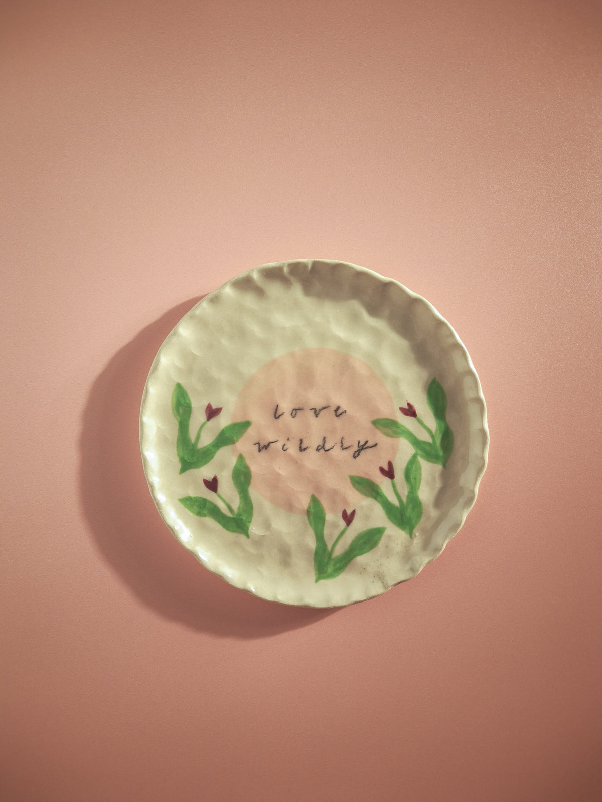 Ruth Wilde - Plate - Love Wildly