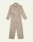 Seventy + Mochi Amelia All In One Jumpsuit in Sand Linen