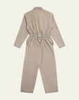 Seventy + Mochi Amelia All In One Jumpsuit in Sand Linen