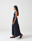 Seventy + Mochi Sky Dress in Indigo Rinse