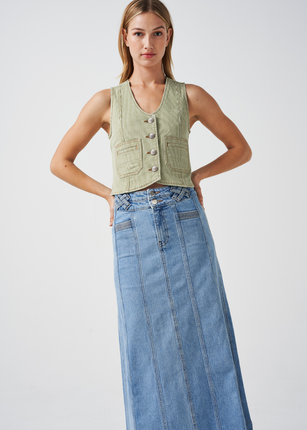 Seventy + Mochi Willow Skirt in Rodeo Vintage